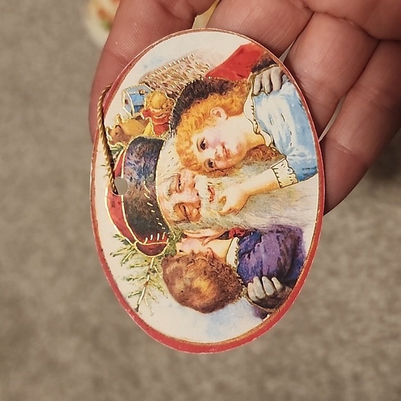 Lot of 9 vintage ornaments, 60s, 70s 90s. - Picture 6 of 16